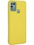 Infinix Hot 10 Play Kılıf Nano Içi Kadife Silikon - Sarı - EYESO8916-8842 2