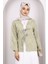 Haki Ön Bağlamalı Püsküllü Kimono 1