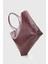 Bordo Kadın Retro El Ve Omuz Çanta Shopper Çanta 264 3