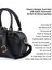 Siyah SHK207 Suni Deri Charm Detaylı Fermuarlı Ayarlanabilir Askılı El, Kol ve Omuz Çantası U:14 E:24 G:8 cm 7