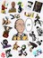 One Punch Man Anime Telefon Laptop Bullet Journal Yapışkanlı Folyo Sticker Paketi 1