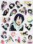 Noragami Anime Telefon Laptop Bullet Journal Yapışkanlı Folyo Sticker Paketi 1