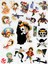 One Piece Anime Telefon Laptop Bullet Journal Yapışkanlı Folyo Sticker Paketi 1