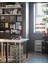 Tekerlekli Keson 30X34X56 cm Ikea 3 Çekmeceli Dolap Çelik Ofis Dolabı Beyaz Raf 4