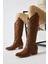 Florida Taba Nakış Detaylı Sivri Burunlu Western Çizme 3