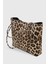 Leopar Desen Kadın Retro Shopper El Ve Omuz Çanta 264 3