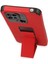 Xiaomi Redmi 10C Kılıf Mega Standlı Silikon - Kırmızı - EYESO9349-5657 4