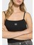 Pamuklu Slim Fit Kare Yaka Logolu Top LV047C908GUB1 Bayan Top LV047C908G Ub1 4