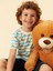 Lcw Kids Ekru Baskılı Erkek Çocuk Şortlu Pijama Takımı 2