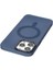 iPhone 14 Pro Kılıf Lodos Magneticsafe Mat Kapak - Mavi - EYESO1136-3205 4