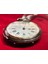 Cylindre Huit Rubis Gümüş Kasa Cep Saati 34 mm Çapında - Sorunsuz Çalışır Durumda 4