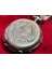Cylindre Huit Rubis Gümüş Kasa Cep Saati 34 mm Çapında - Sorunsuz Çalışır Durumda 8