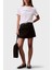 % 100 Pamuk Regular Fit Bisiklet Yaka Logolu T Shirt LV047C912GYAA Bayan T Shirt LV047C912G Yaa 2