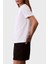 % 100 Pamuk Regular Fit Bisiklet Yaka Logolu T Shirt LV047C912GYAA Bayan T Shirt LV047C912G Yaa 5