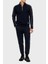 Logolu Pamuklu Regular Fit Yarım Fermuarlı Dik Yaka Sweat Erkek Sweat 7M000971 AF10377 UB102 2