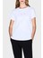 Taşlı Logo Detaylı Pamuklu Regular Fit Bisiklet Yaka T Shirt Bayan T Shirt XW001459 AF10356 U0002 1