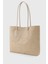 Süet Krem Kadın Retro Shopper El Ve Omuz Çanta 264 2