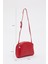 Kırmızı Shk25 Mini Urban Çapraz Askılı Tek Bölmeli Suni Deri Kol ve Omuz Çantası 2