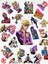 Jojo No Kimyou Na Bouken Part 5 Anime Telefon Laptop Bullet Journal Yapışkanlı Folyo Sticker Paketi 1