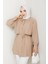 Kadın Belden Kuşaklı Gömlek -PMK434 3
