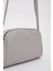 Gri Shk25 Mini Urban Çapraz Askılı Tek Bölmeli Suni Deri Kol ve Omuz Çantası 7