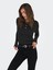 Onlelisa L/s Rib Siyah Kadın Bluz 15355354 3