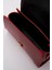 Kırmızı SHK109 Suni Deri Çıtçıtlı Ayarlanabilir Askılı Kadın El, Kol ve Omuz Çantası U:11 E:19 G:7 cm 7