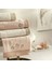 Yeni Sezon Pure Cotton Classic Aile Seti Mira ( Somon-Ekru ) 2