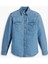 Erkek Classic Western Standart Mavi Gömlek - 85745-0108 3