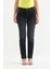 Kadın Likralı Straight Jean Pantolon Lacivert 8