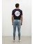 Erkek Skinny Ripped Jean Açık Mavi 7