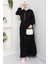 Milda Ceket Elbise Ikili Takım 1579 - Siyah 3