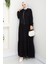 Milda Ceket Elbise Ikili Takım 1579 - Siyah 5