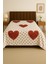 Aşk Temalı Pike Örtüsü 200X240 cm - %100 Pamuk, Çift Kişilik 1