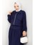 Milda Ceket Elbise Ikili Takım 1579 - Lacivert 4