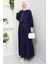 Milda Ceket Elbise Ikili Takım 1579 - Lacivert 5
