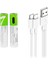 Type-C Şarjlı Li-Ion Aaa Ince Pil 1.5V 750MAH 2li Paket 1