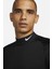 Dri Fit Performans Warm Mock Slim Fit Sweatshirt Erkek Koşu Antrenman Sweatshirt Siyah 4