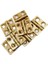 Pirinç Mini Yaprak Menteşe 30X20X18 mm – 3 cm Mini Kapak Menteşesi / 5 Adet 4