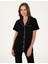 Kadın Siyah Pijama Takımı 50319050-VR046 3