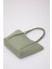 Mint Yeşili Shk80 Önü Cepli Çıtçıtlı Makyaj Çantalı Deri Büyük Boy Kol Ve Omuz Çantası U:26 E:40 G:8 Cm 5