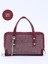 Bordo SHK223 Süet Kumaş Taşlı Mini Boy Fermuarlı Tek Bölmeli Zincirli El. Kol ve Omuz Çantası 1