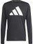 Erkek Siyah Sweatshirt RUN IT LS IL7231 5