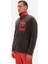 Ryan Plush Full-Zip Antrasit Erkek Sweatshirt 5