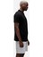 Cord Siyah Polo Yaka Fermuarlı Erkek T-Shirt 3