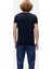 O-Neck Lacivert Basic Erkek Tişört 5