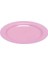 Plastik Pembe Tabak 26 cm - 10 Adet 1
