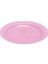 Plastik Pembe Tabak 19 cm - 10 Adet 1