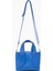 Saks Mavi SHK60 Suni Deri, Tek Bölmeli, Fermuarlı, Ayarlanabilir Askılı, El, Kol Ve Omuz Çantası 1