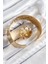 Pirinç Incili Model Gold Renk Bileklik Yüzük Set 2